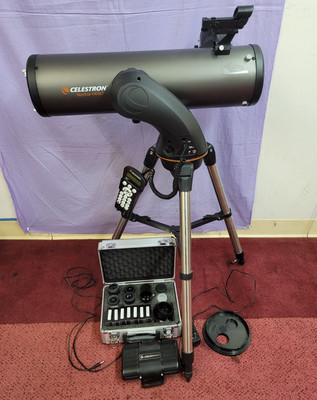 Celestron NexStar 130SLT Computerized Telescope with Lenses & Battery Pack