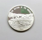 1974 Sovereign Nation, Minnesota Chickasaw Indian Tribe  .999 Silver Proof Round