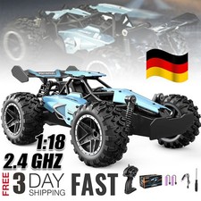 Ferngesteuertes Auto Offroad Draußen 2-Akku 1:18 15 km/h RC Buggy Rennwagen 2WD
