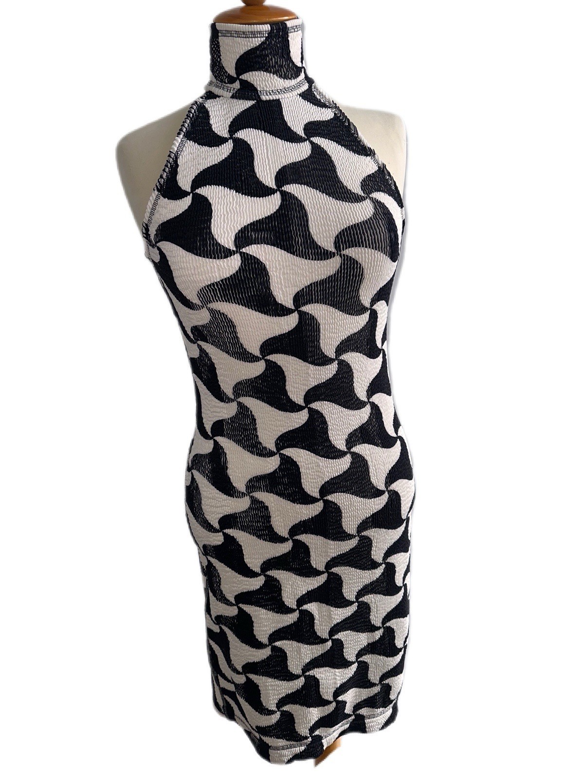 Bottega Veneta Mini Dress Party Dress Black White Size XS New Dress Party thumbnail 9