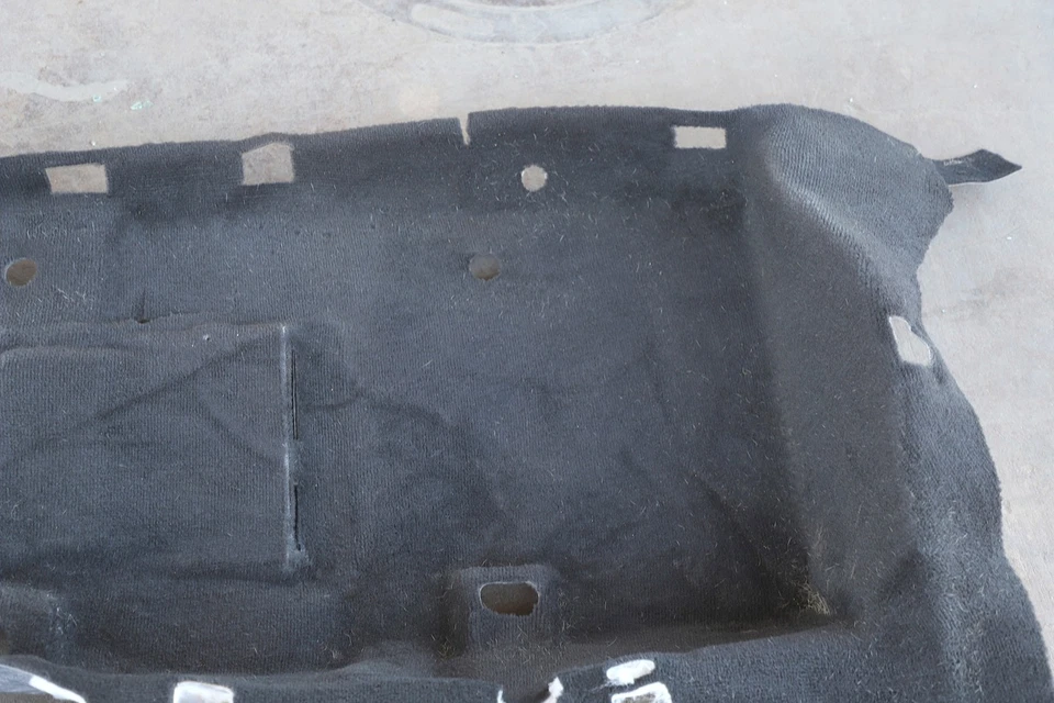 Alfombra de piso completo negra Infiniti FX35 09-12 74902-1CA0A, B013, OEM, 2009, 2010,  Foto 3 de 4