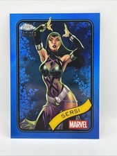 2025 Topps Chrome Marvel SERSI 77 Blue Refractor 187/299