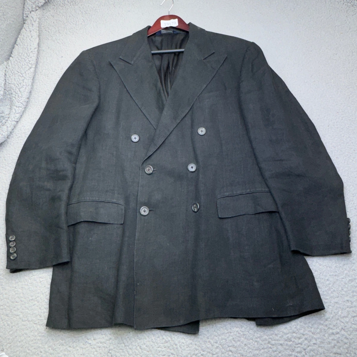 Linen Classic Double-Breasted Suits & Blazers for Men for sale | eBay