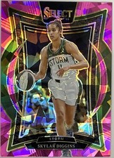 Skylar Diggins Pink Cracked Ice 2025 Select WNBA Concourse #16 Storm