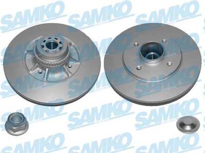 Samko R1035PRCA Brake Disc for Renault