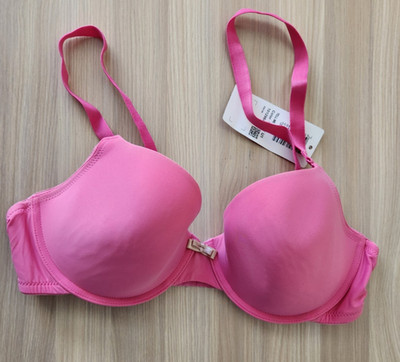 Triumph Tell Me Whum Bügel Multiway Halbschale Push Up BH Pink 1002 32B
