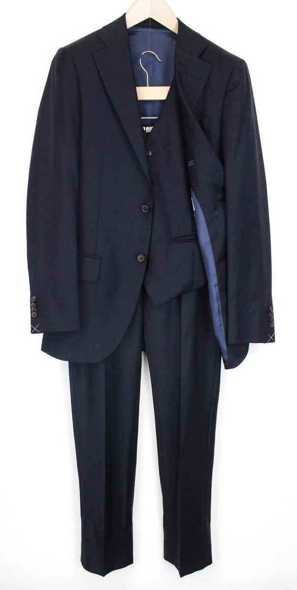 Veste de costume slim fit - bleu marine - - 30.00