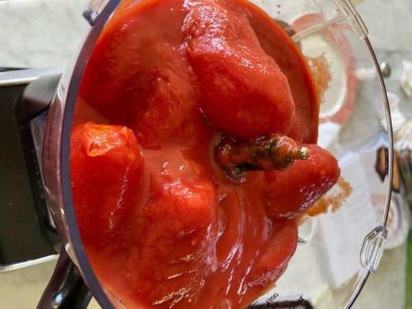 Tomates enteros San Marzano certificados orgánicos 28 OZ - auténticos italianos...