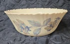 Pyrex of France Vintage Blue Floral Pattern Serving Bowl