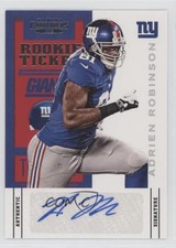 2012 Panini Contenders Rookie Ticket Adrien Robinson #102 Auto 5w7