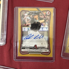 Topps 2026 Bowman Corbin Carroll Dbacks Auto Gold /50 #PRV-CC Insert