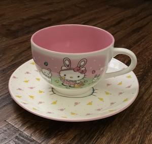 Hello Kitty Easter Bunny tea cup and saucer Set