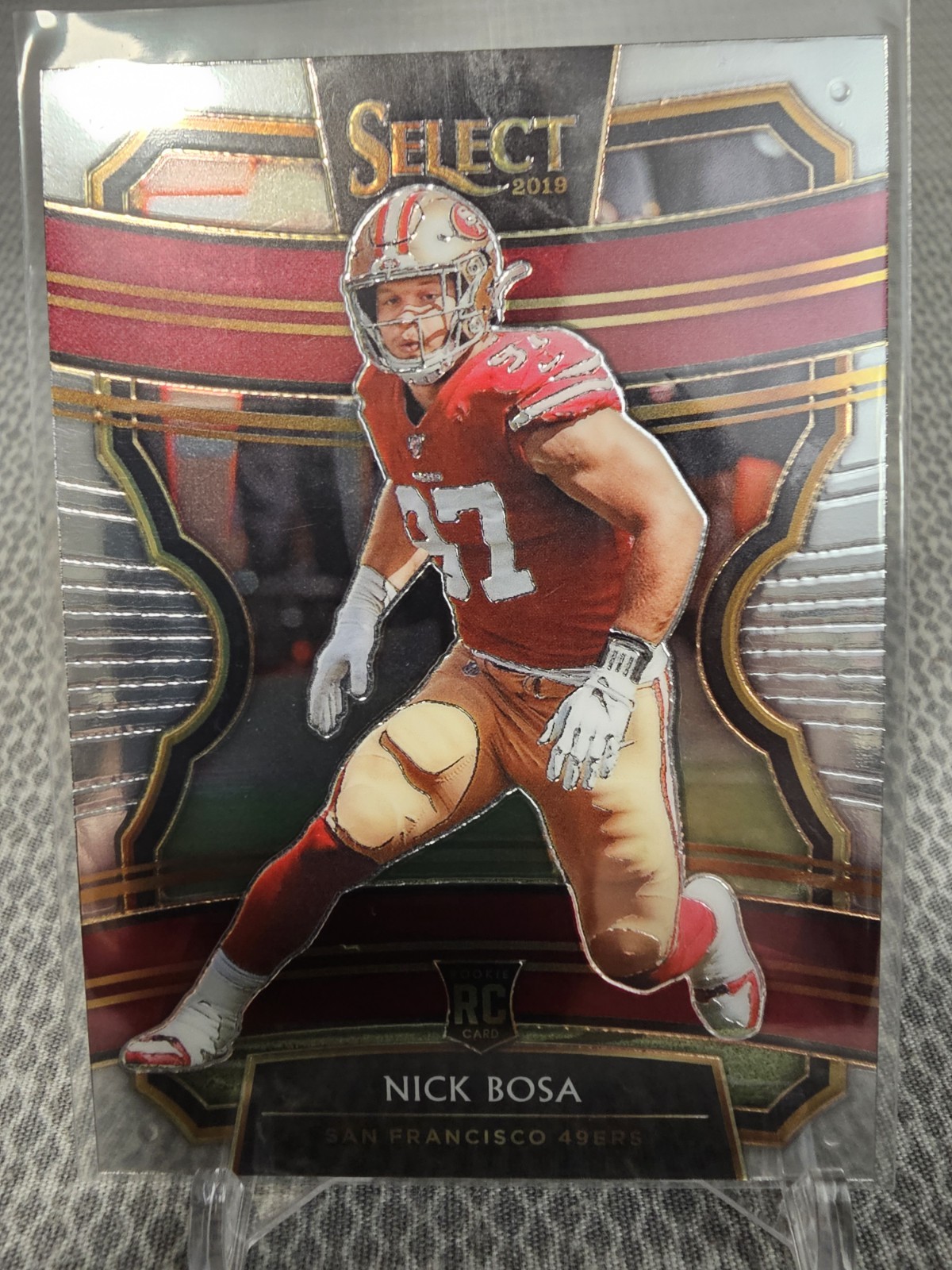 2019 Select Nick Bosa Concourse Rookie Card #48 – NFL Rookie RC