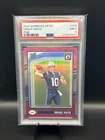 2024 Donruss Optic Rated Rookie Drake Maye #229 Pink Prizm (RC) PSA 9 MINT
