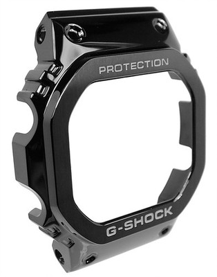 Casio G-Shock > Gehäuseteil schwarz Edelstahl Bezel > GMW-B5000TFC-1
