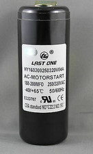AIR CONDITIONER  MOTOR FAN PUMP  160-200MFD  250/320VAC Start Capacitor
