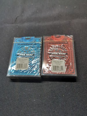 Theory 11 Star Wars Premium Playing Cards Light/Dark Side Set Brand New Sealed
