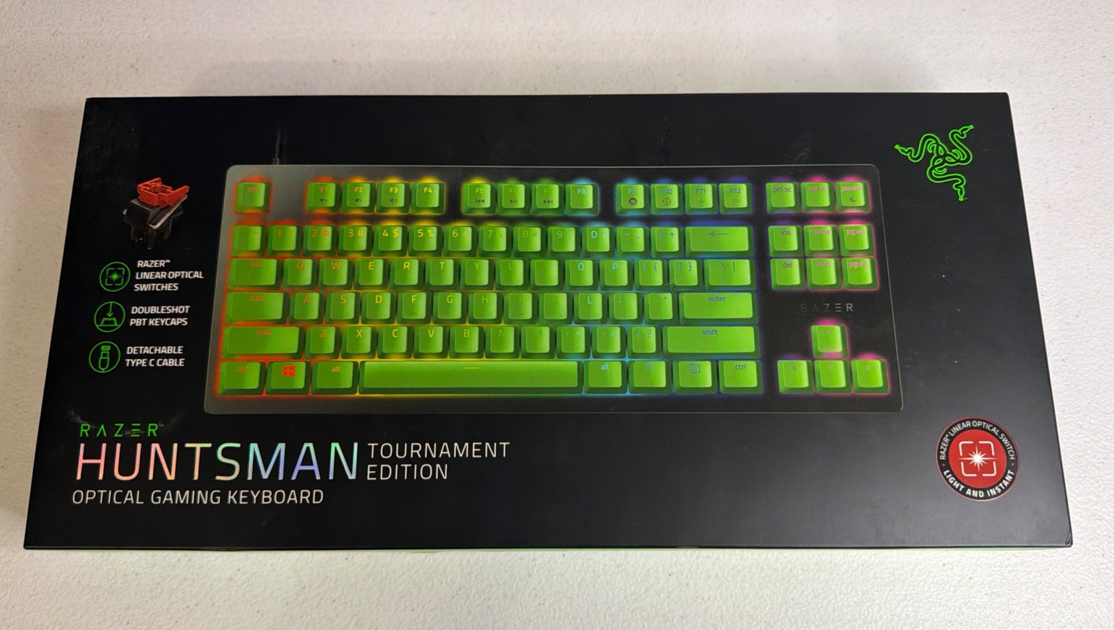 Razer Huntsman Tournament Edition TKL Gaming Keyboard Linear