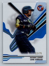 2024 Topps Pristine Luis Arraez Blue Refractors #/75 #253