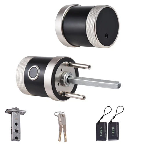 5-In-1 TUYA Intelligentes TüRschloss, Fingerabdruck-TüRschloss mit Tastatur8061