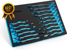 Super Thin Open End Wrench Set Sae Metric 16 Piece Slim Spanner Kit Super Thin Open End Wrench Set Sae Metric 16 Piece Slim Spanner Kit