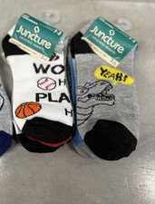 Kids Boys Pack of 3 Set of 2 Low Cut Socks Fits Shoe Size 7 - 2