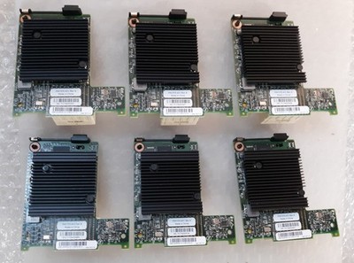 Lot of 6 Dell Emulex 073TM8 LPm16002B-D Dual 16Gb HBA Mezzanine Cards