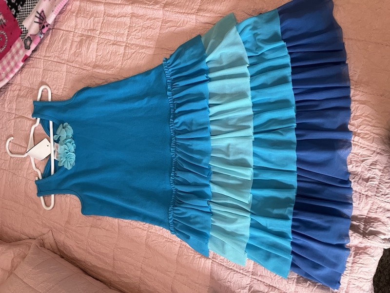 Hanna Andersson Fizzy Sundress Size 130 (8)