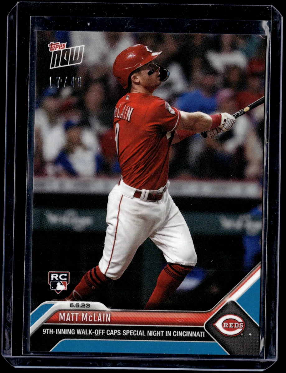 Topps Now Matt McLain 2023 #393 for sale | eBay