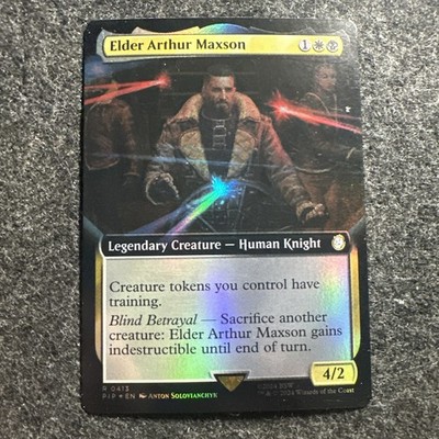 Elder Arthur Maxson (Extended Art) (Surge Foil) Universes Beyond: Fallout Foil