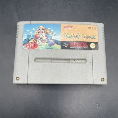 Wario's Woods (Super Nintendo, 1994) AUS PAL SNES Rare Game