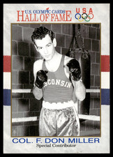 Colonel F. Don Miller USA Olympics US Hall of Fame Card 1991 Impel #73
