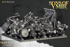 Highland Miniatures Dwarf Warriors Unit