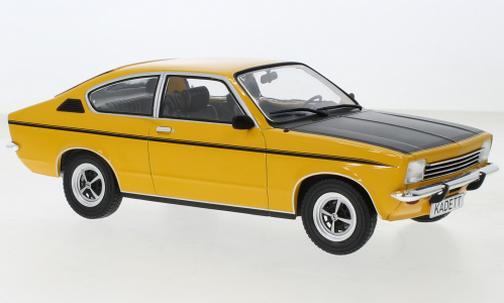 D*1様 【中古】MINICHAMPS 1/18 OPEL KADETT C C 1:18 1976 Opel Kadett C Coupe SR CUSTOM -- Red/Black