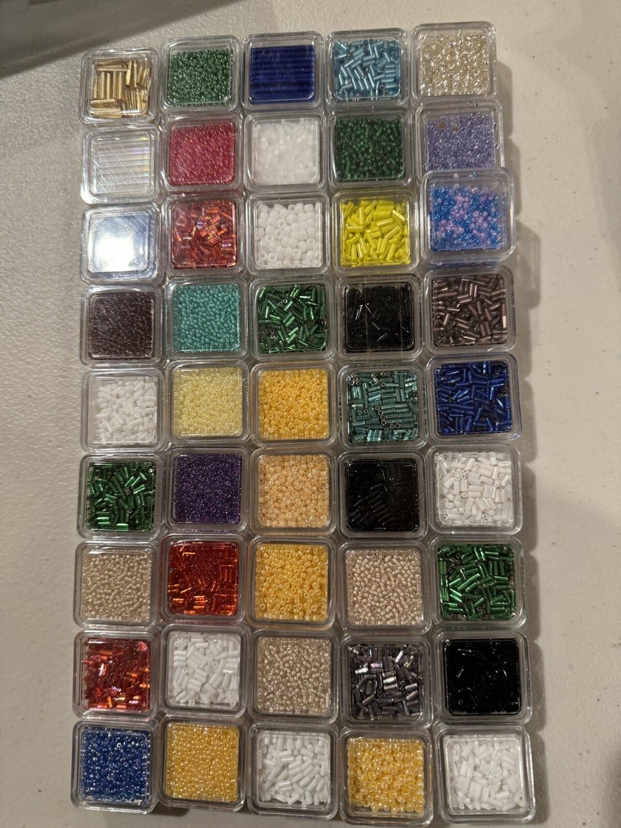 Lot Of Gick Craft Glass Beads 45 In Bundle | eBay