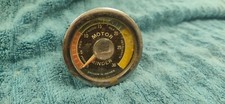 Vintage Stewart Warner Motor Minder Vacuum Gauge 2-58 Curved Lens 1932 Hot Rod Vintage Stewart Warner Motor Minder Vacuum Gauge 2-58 Curved Lens 1932 Hot Rod