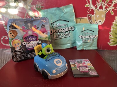 Disney Doorables Let's Go Series 3 Road Trip Vehicle Mike Wazowski Super Rare!