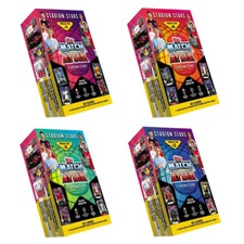4 x 2023 2024 UEFA Match Attax Champions League Mega Tins Complete Tin Set
