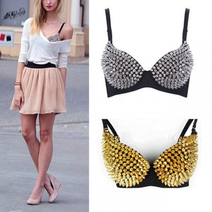 studded bralette