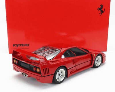 Finished Product Kyosho 1/18 Ferrari F40 Red from Japan 13844 | eBay