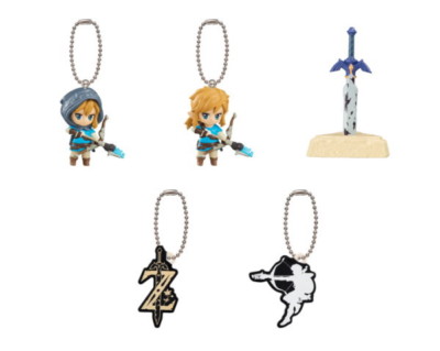 Bandai The Legend of Zelda Breath of Wild Mascot Keychain Gashapon
