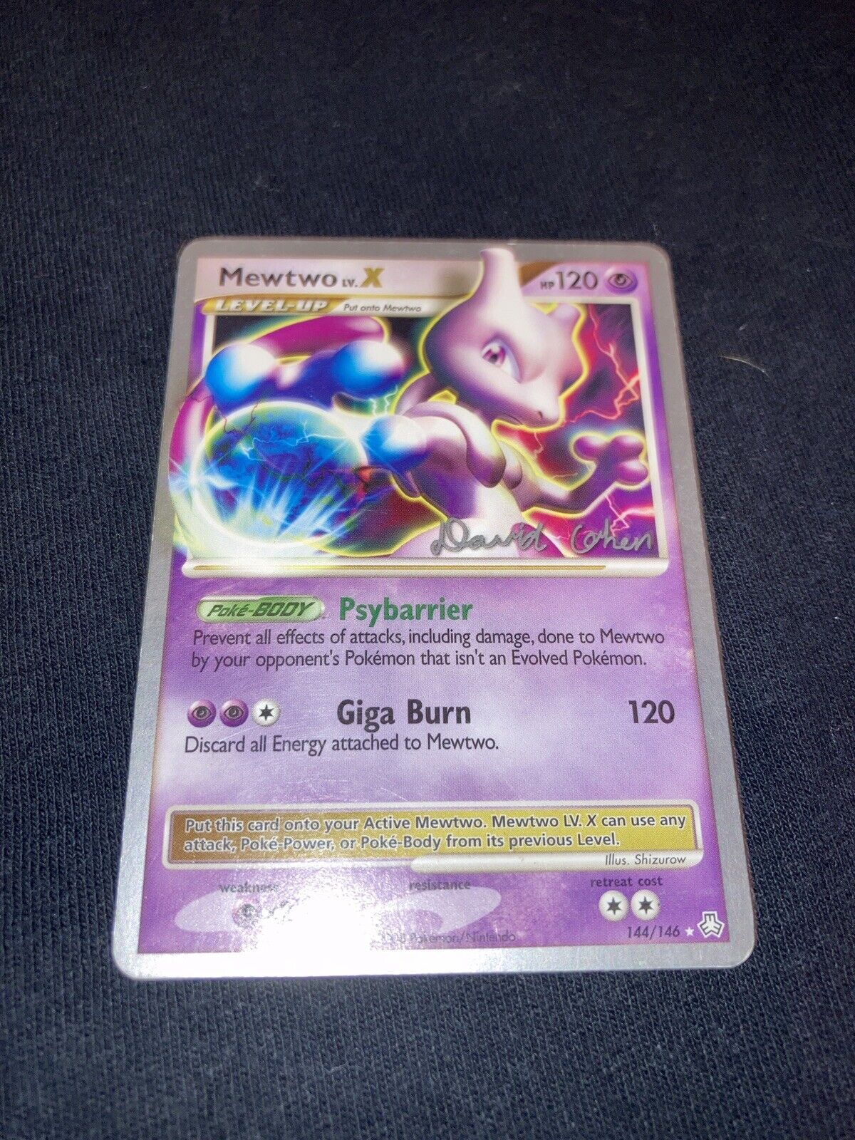 Mewtwo LV.X · Legends Awakened (LA) #144 ‹ PkmnCards