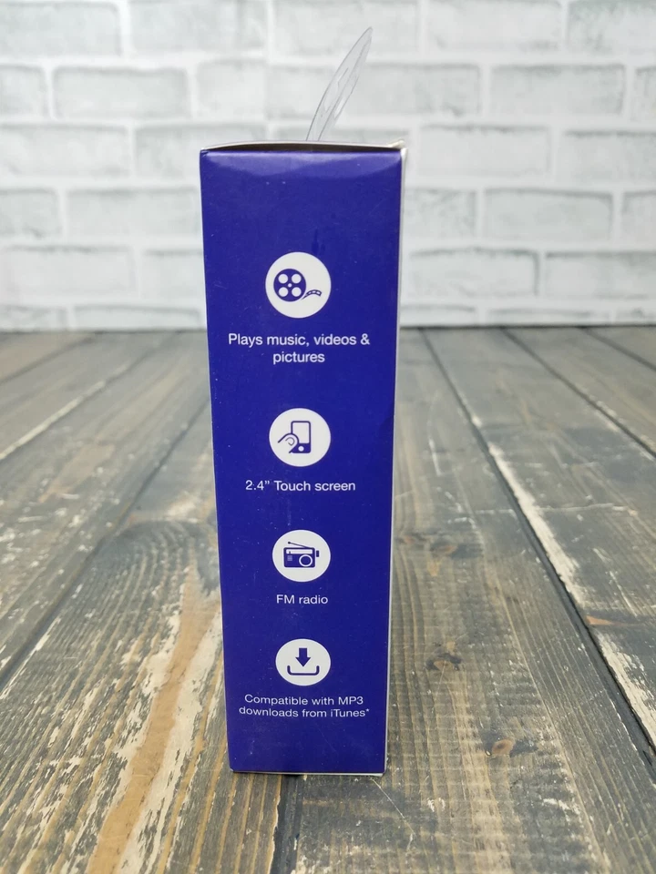 NEW SEALED - ECLIPSE Touch Pro 4GB MP3 + Video Media Player - BLUE COLOR - Image 2 of 4