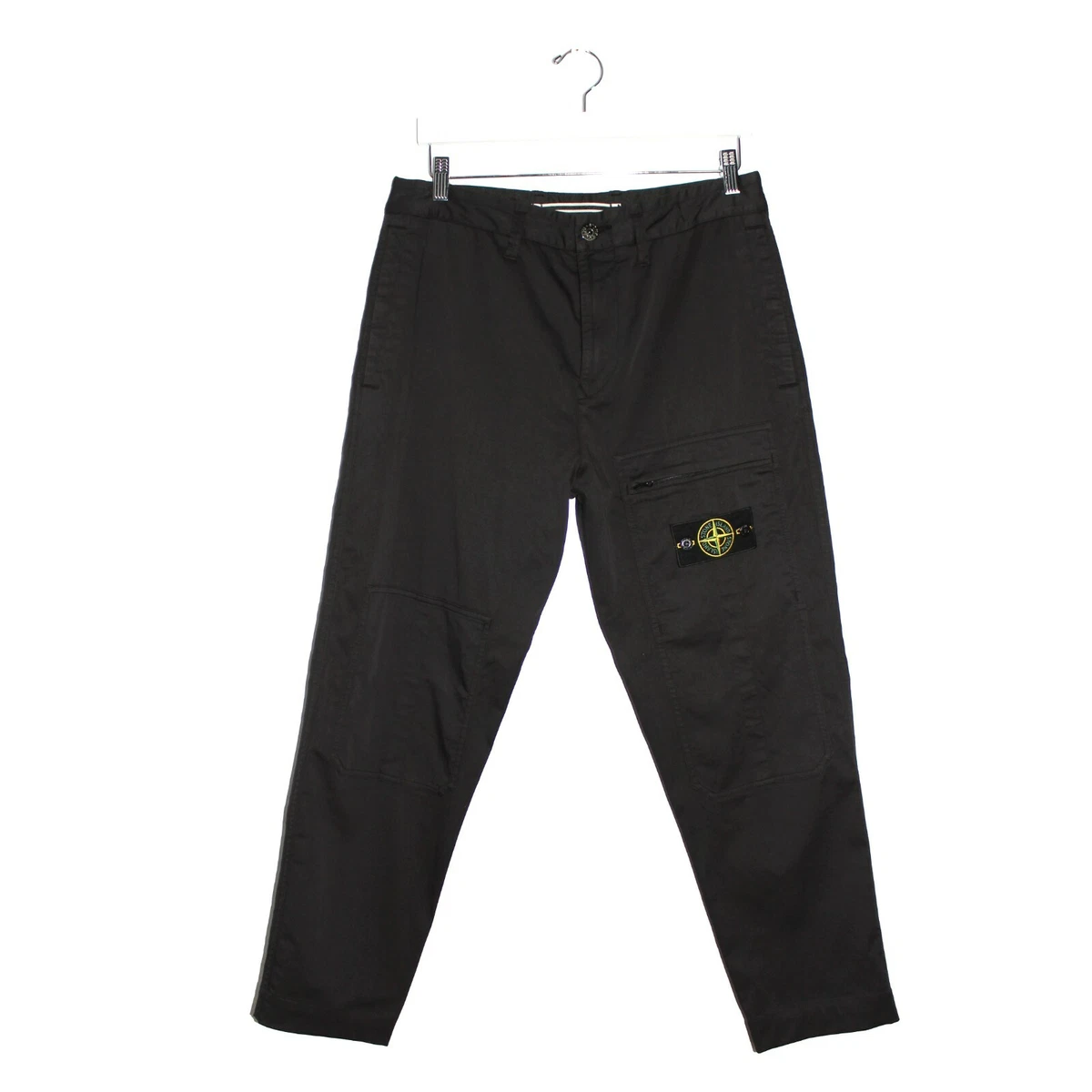 Stone Island Logo Patch Cargo Pants Size 29