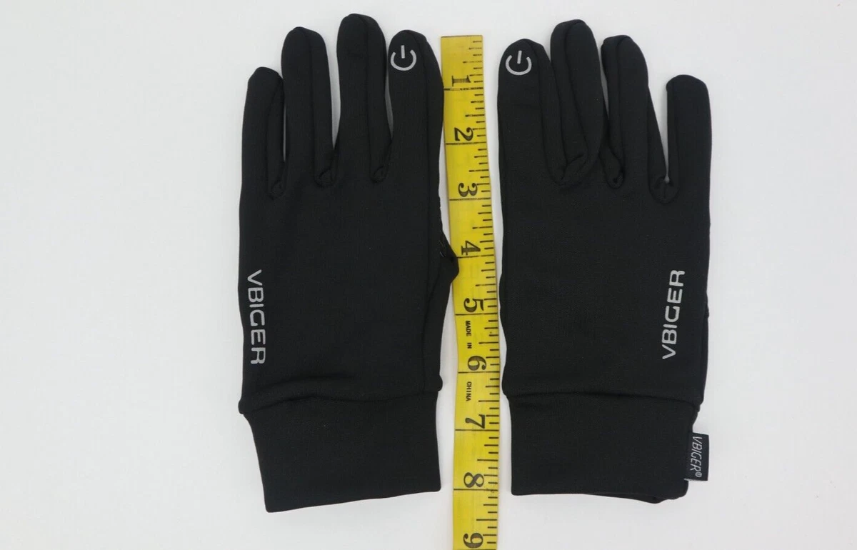 Lightweight Running Gloves, Touch Screen Anti-Slip Warm Gloves with Small Pocket