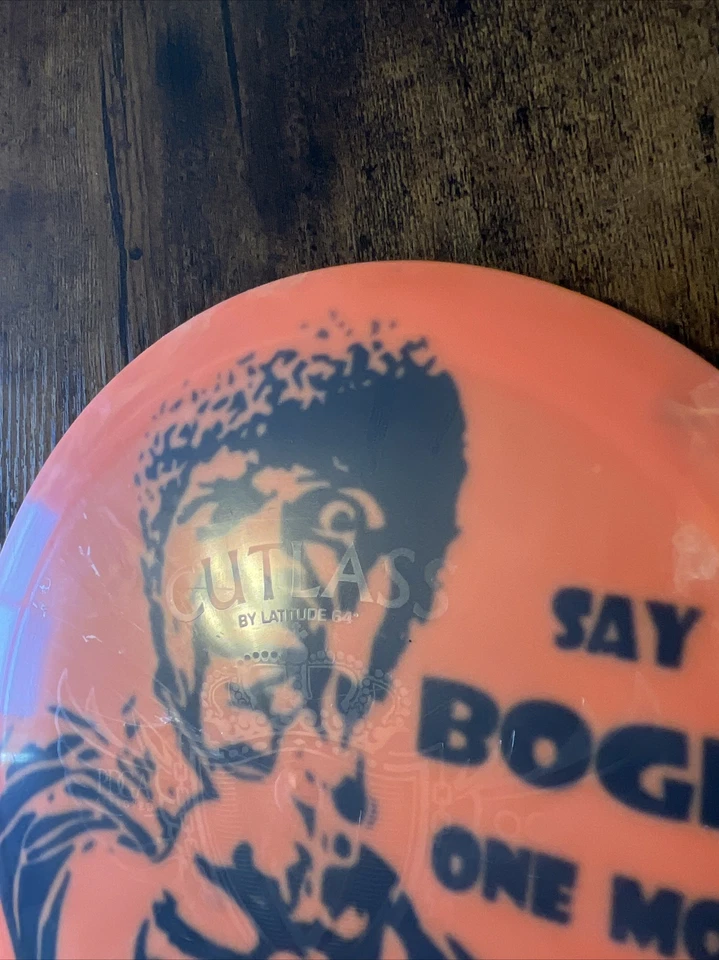 Pulp Fiction Dyed Latitude 64 Cutlass Disc Golf Disc - Image 3 of 3