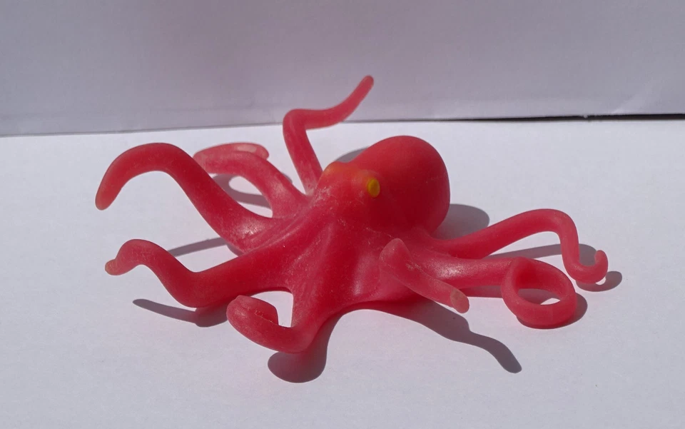 PLAYMOBIL LA GROSEE PIEUVRE ROUGE CHANGE DE COULEUR ANIMAUX ANIMAL SAUVAGES MER - Photo 1/1