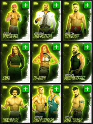 [DIGITAL] Topps Slam - Neon 25 S1 - Atomic Green Base - Pick