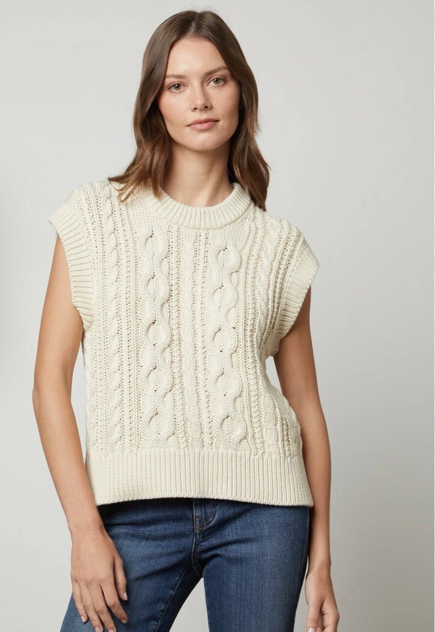 Velvet by graham and Spencer harden sweater tank Medium