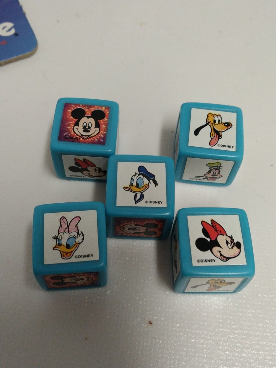 PREOWNED VTG MICKEY MOUSE YAHTZEE 1988 Disney Milton Bradley NOT